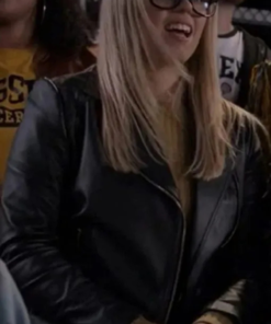 The Sex Lives Of College Girls S03 Leighton Murray Black Leather Jacket