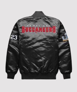 Tampa Bay Buccaneers Exclusive Black Satin Jacket