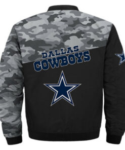 Dallas Cowboys Black Bomber Jacket