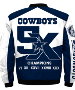 Dallas Cowboys Super Bowl Championship Bomber Jacket