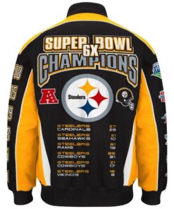Pittsburgh Steelers Super Bowl Finals Jacket