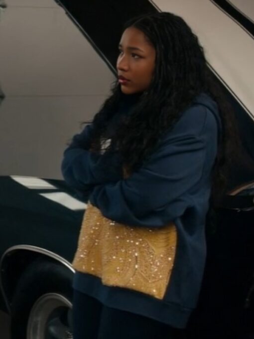 The Equalizer S5 Laya DeLeon Hayes Color Blocked Hoodie