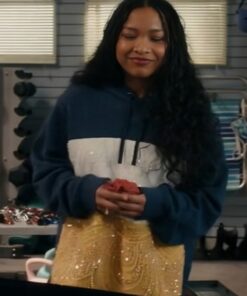 The Equalizer S5 Laya DeLeon Hayes Color Blocked Hoodie