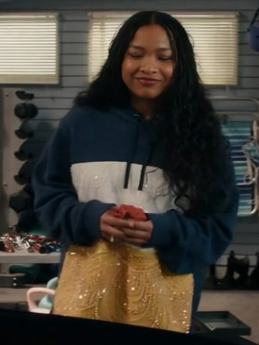 The Equalizer S5 Laya DeLeon Hayes Color Blocked Hoodie